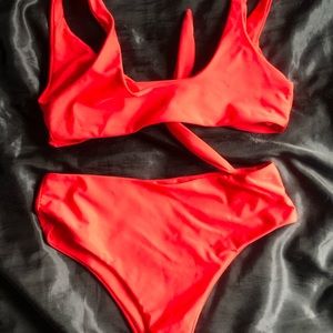 Red zaful bikini